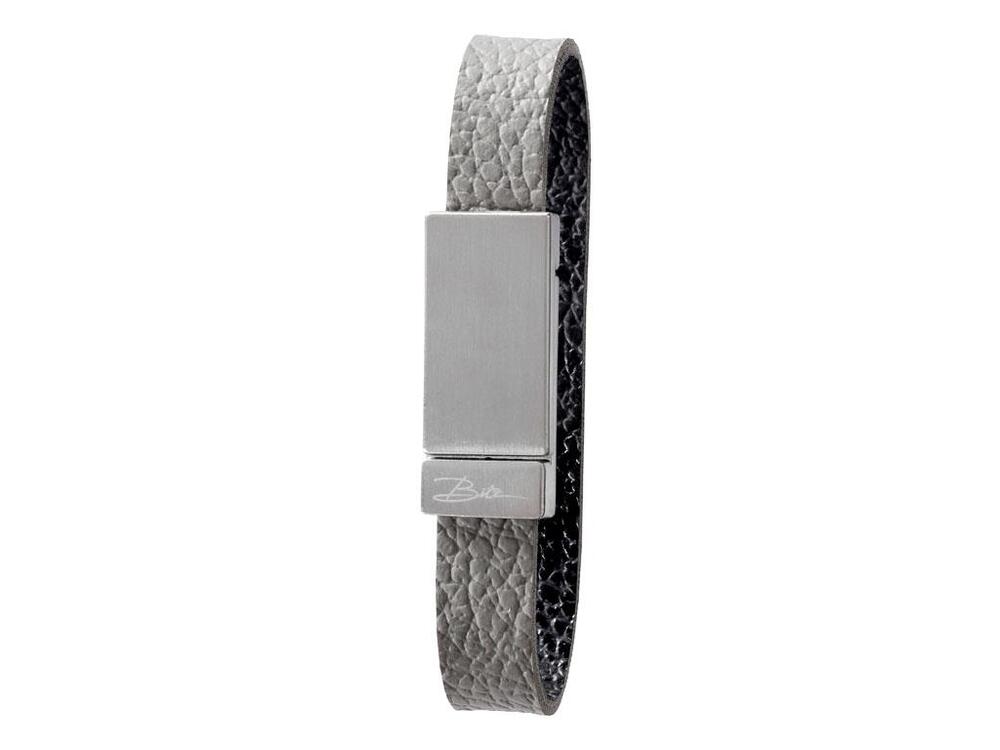 Кільце для серветки Bitz 12145 Napkin rings grey/black. Изображение 1