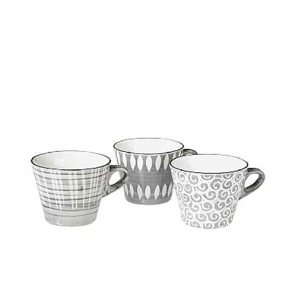 Чашка Broste Copenhagen Modern grey 