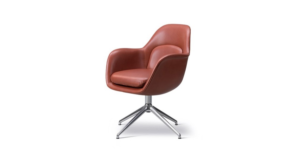 Офісний стілець Fredericia Swoon Chair Swivel base. Изображение 1