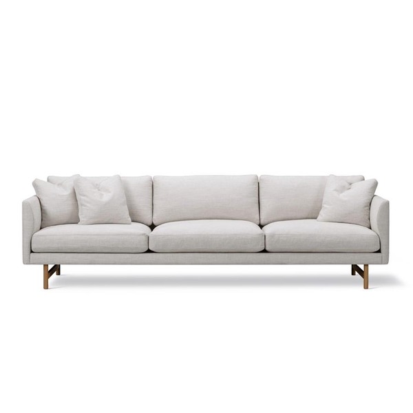 Диван Fredericia Calmo 3 Seater 80 Wood Base