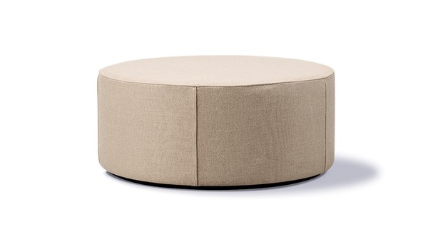 Fredericia Mono Pouf Ø90