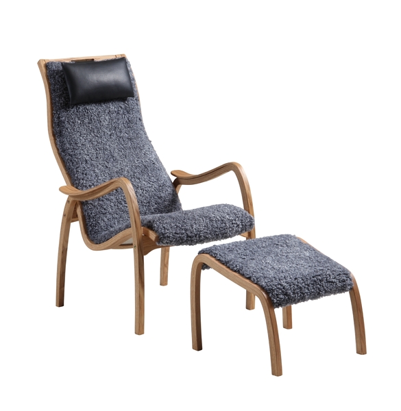 Крісло з приставним пуфом Broderna Anderssons Kaptenen 