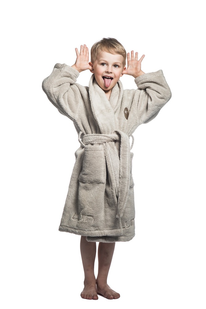 Халат Luin spa Kids Bathrobe Sand. Изображение 1