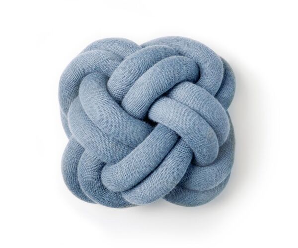 Подушка Design House Stockholm Knot Blue
