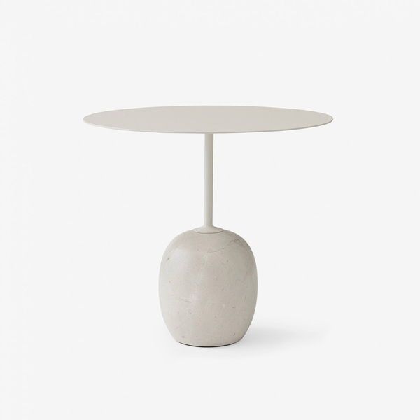 Столик &Tradition Lato table LN9 oval ivory white