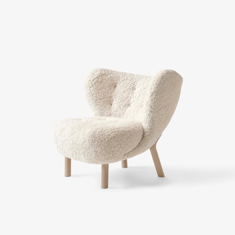 Крісло &tradition Little Petra Sheepskin Moonlight | Oak . Изображение 1
