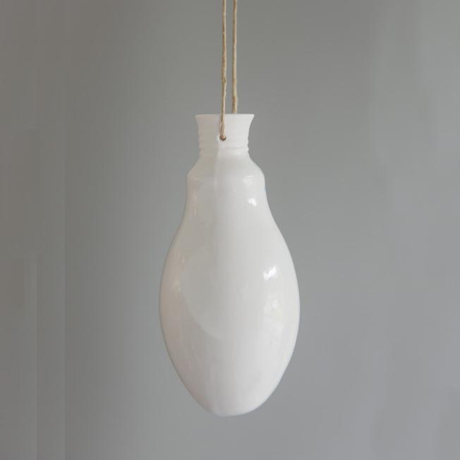 Ваза Ment Paerevase Liten Hvit blank . Изображение 1