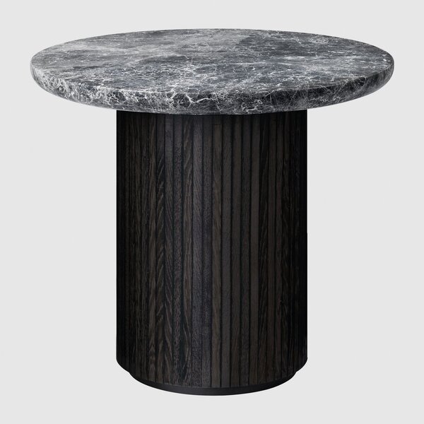 GUBI Moon Lounge Table - Round, Ø60 x H55, Marble top
