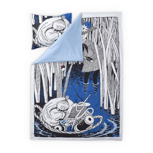 Набір постільної білизни Finlayson Snufkin and my Dark blue 