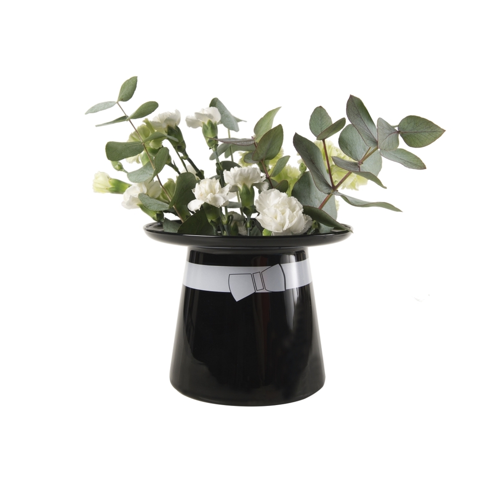 Ваза настільна Muurla MOOMINPAPPA'S HAT BLACK. Изображение 1