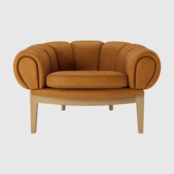 Крісло GUBI Croissant Lounge Chair