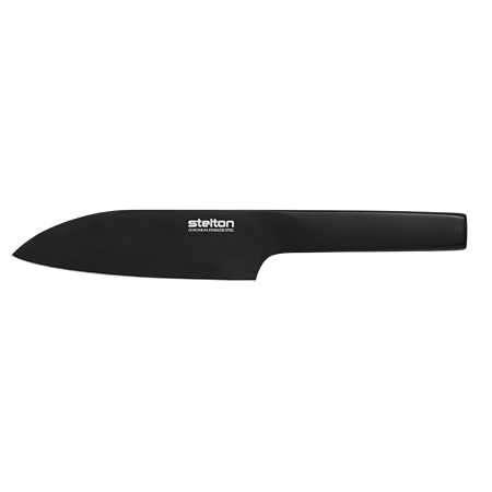 Кухонний ніж Stelton Pure Black Santoku
