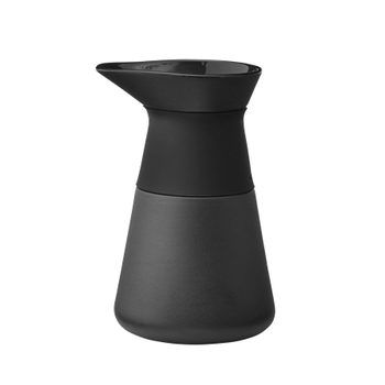 Чашка Stelton Theo з кришкою/підставкою, black