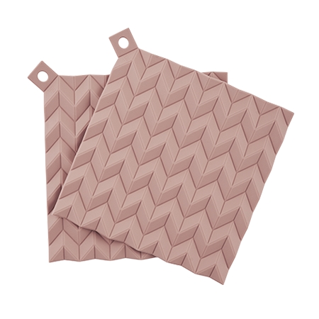 Набір прихваток для гарячого - 2 шт. Rig tig by Stelton misty rose