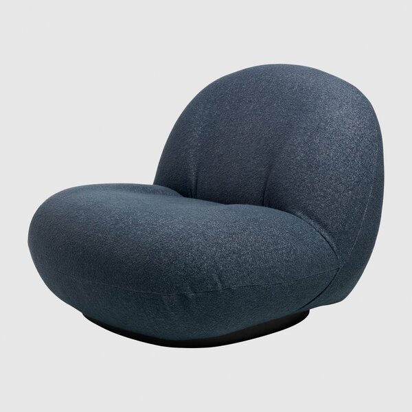 Крісло GUBI Bat Lounge Chair - Fully Upholstered, Low back, Wood baseGUBI Pacha Lounge Chair - Fully Upholstered