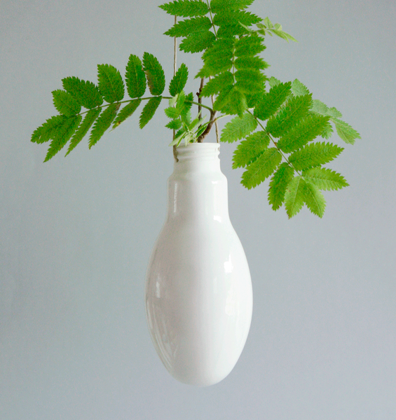 Ваза Ment Paerevase Stor Hvit blank 