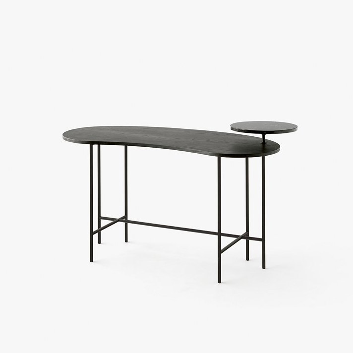 Письмовий стіл &Tradition Palette Desk JH9, black ash /nero marquina. Изображение 1