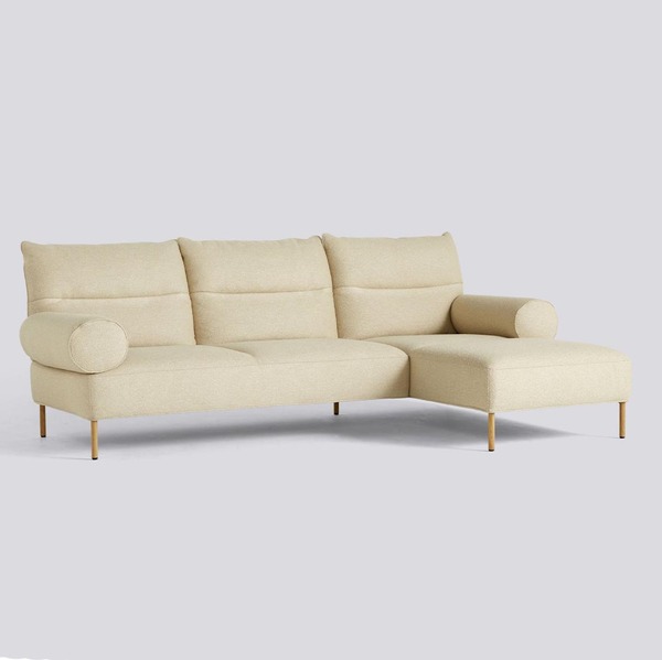 HAY PANDARINE 3 SEATER CHAISE LONGUE CYLINDRICAL ARMREST