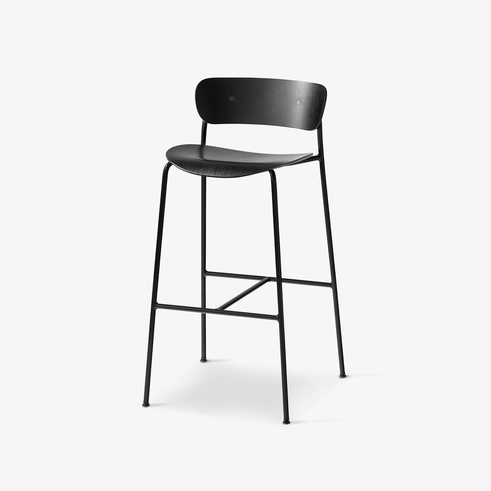 Стілець &tradition Pavillion AV9 - black lacquered oak. Изображение 1