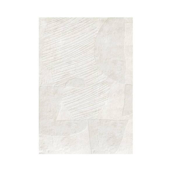 Килим Layered ARTISAN GUILD WOOL RUG BONE WHITE