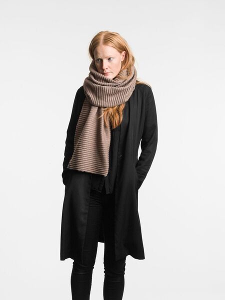 Шарф Design House Stockholm Pleece Mud