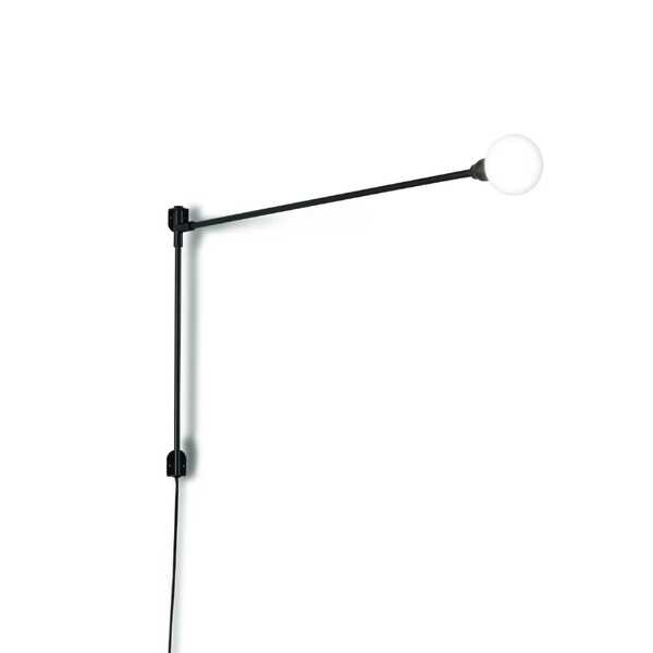 Настінний світильник Nemo Potence Pivotante Mini black, POM HNW 31