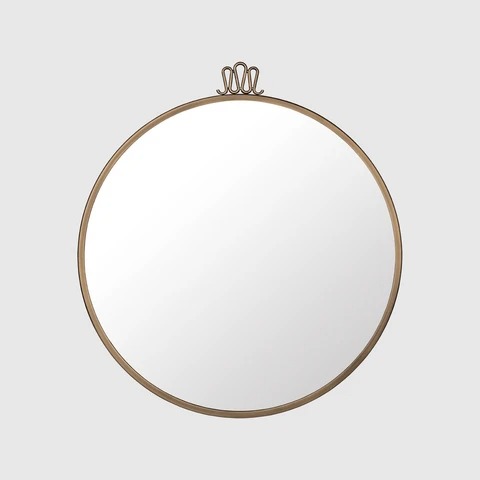 GUBI Randaccio Wall Mirror - Round, 60cm diameter