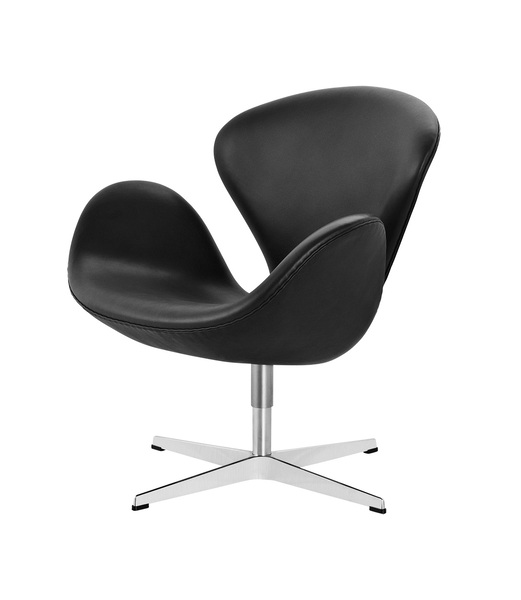 Крісло Fritz Hansen The Swan™ easy chair, leather
