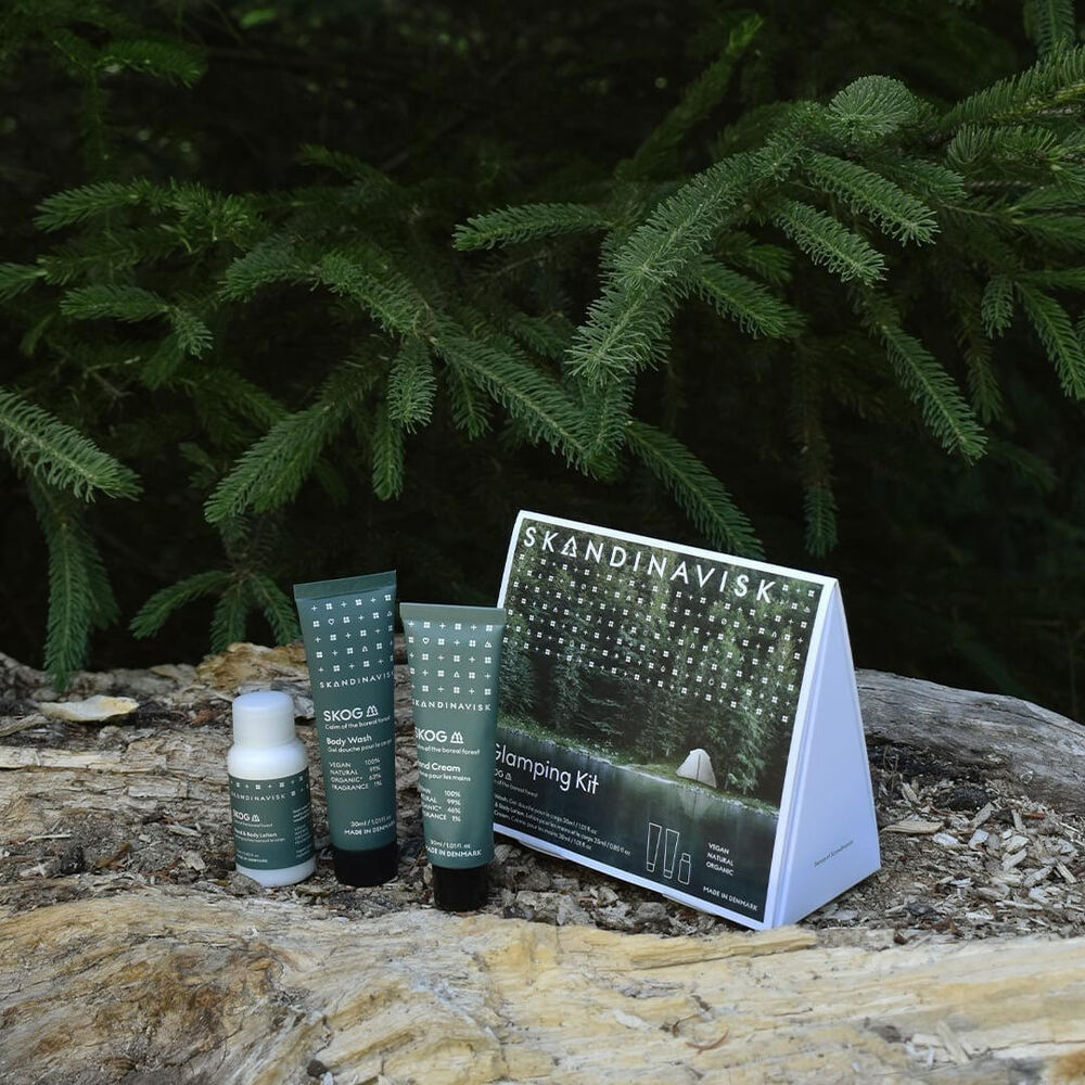 Набір дорожній Skandinavisk SKOG (крем для рук 30 мл, гель для душу 30 мл, лосьйон 25 мл), 22007. Изображение 1